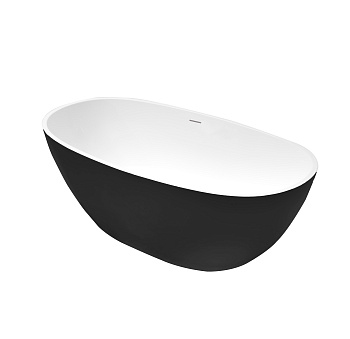 Ванна акриловая Grossman Classic GR-2403MB 150х78 отдельностоящая овальная с каркасом